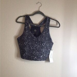 NWT RBX Active Racerback Seamless Low Impact Workout Sports Bra large